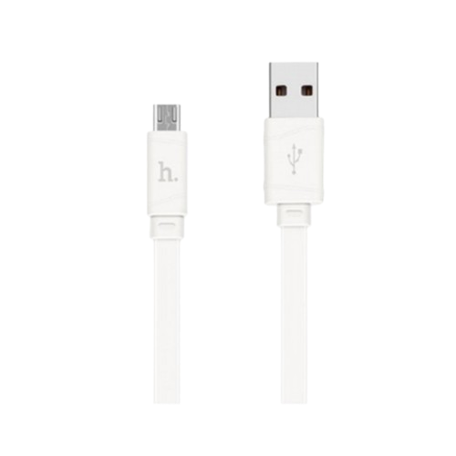 Кабель Micro USB Hoco X1 2m White